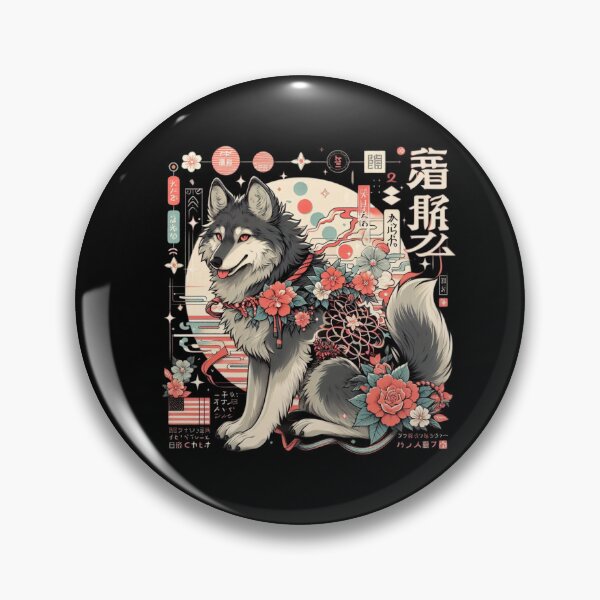 Item preview, flower wolf designed and sold by EuropeanPrints.