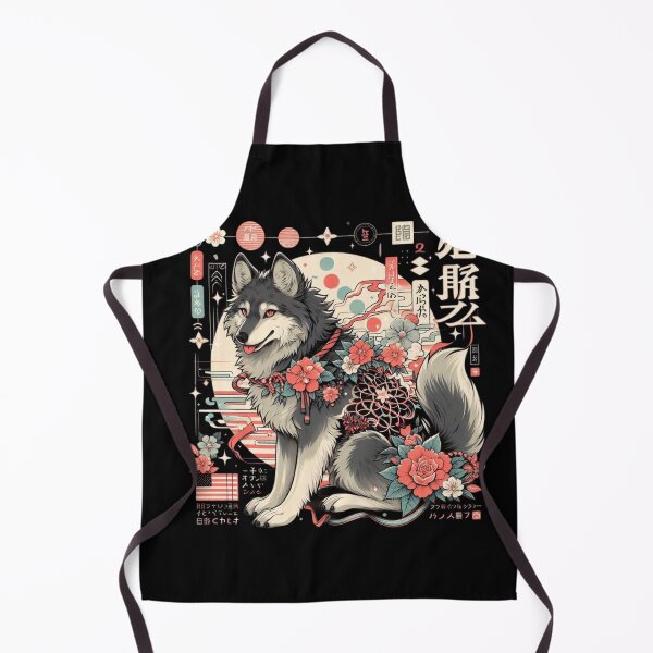 Item preview, flower wolf designed and sold by EuropeanPrints.