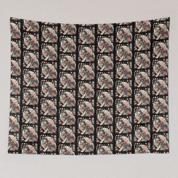 Item preview, flower wolf designed and sold by EuropeanPrints.