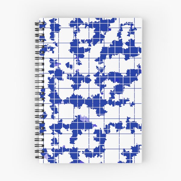 Item preview, Blue White Irregular Abstract Pattern Design  designed and sold by PatternTitan.