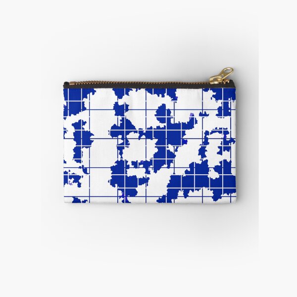 Item preview, Blue White Irregular Abstract Pattern Design  designed and sold by PatternTitan.