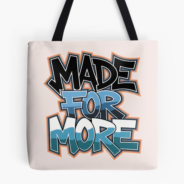 Item preview, Made for More - Bold Graffiti Christian Street Art | Inspiring Jesus Quote designed and sold by  KnitLuv.