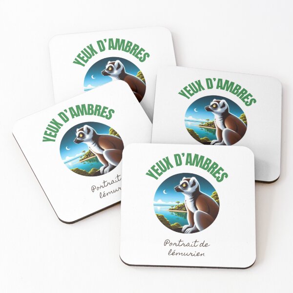 Item preview, Amber Eyes: Portraits of Lemurs designed and sold by FoxinhoSoumaila.