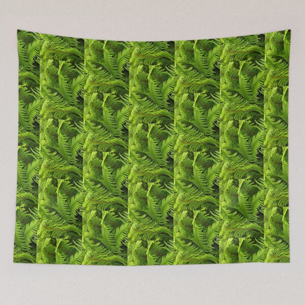 Item preview, FERNS IN A JUNE RAIN SHOWER designed and sold by Elaine Bawden.