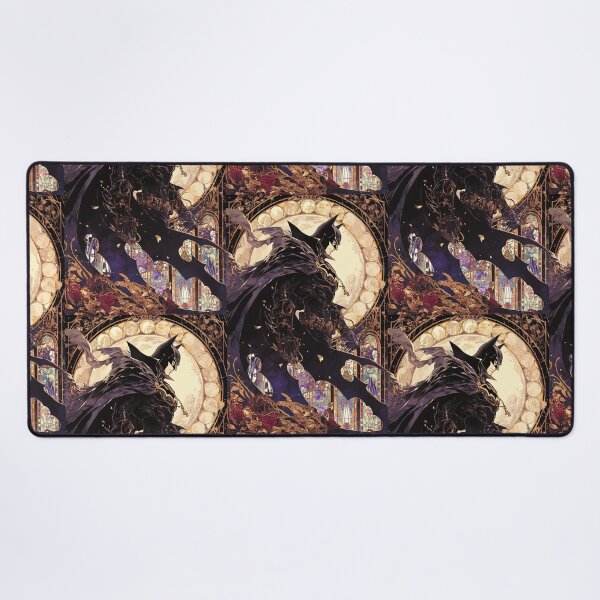 Item preview, Art nouveau dark knight designed and sold by MendaciousMina.