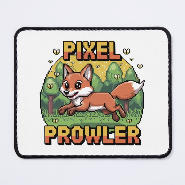 Item preview, Pixel Prowler - 16-Bit Leaping Fox designed and sold by NaturePixel.