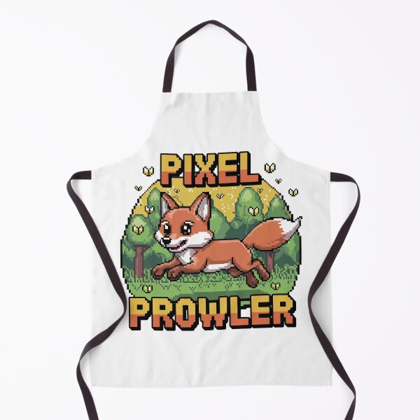 Item preview, Pixel Prowler - 16-Bit Leaping Fox designed and sold by NaturePixel.