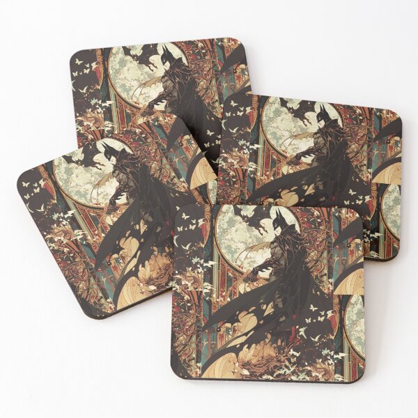 Item preview, Art nouveau dark knight designed and sold by MendaciousMina.