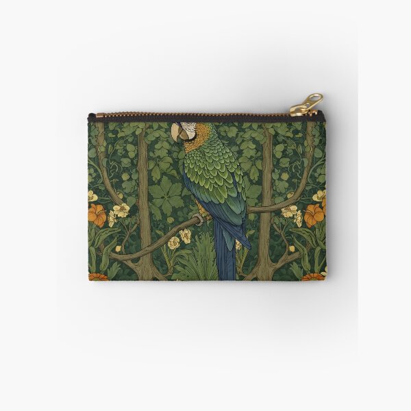 Item preview,  Vintage Jungle Parrot – William Morris Style Botanical  designed and sold by svarupa.