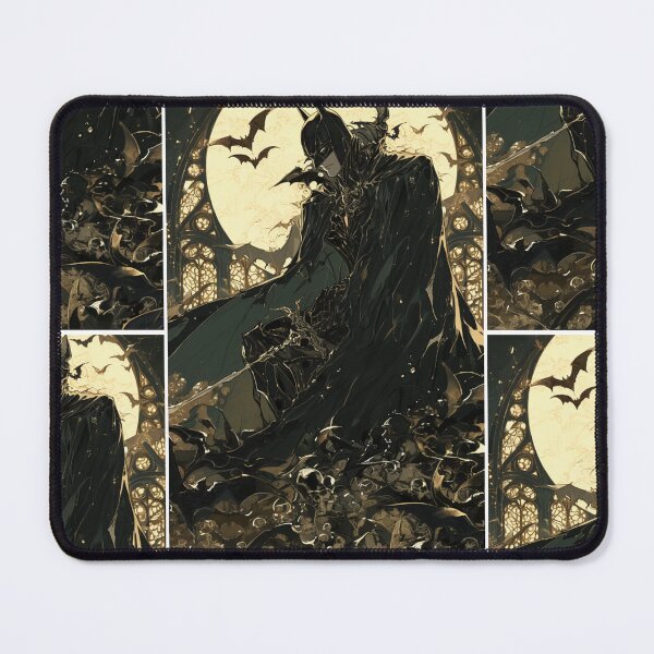 Item preview, Art nouveau dark knight designed and sold by MendaciousMina.
