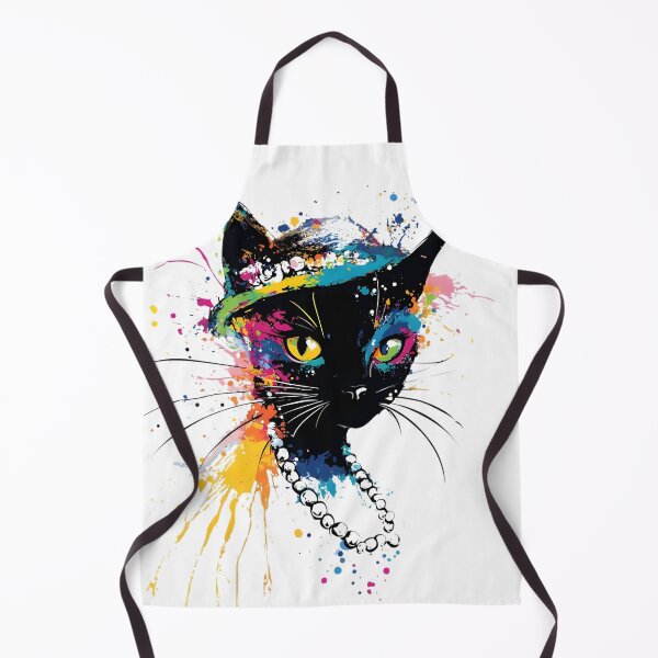 Item preview, Velvet Gaze – The Cat with Hypnotic Eyes designed and sold by AI-Only Creations.