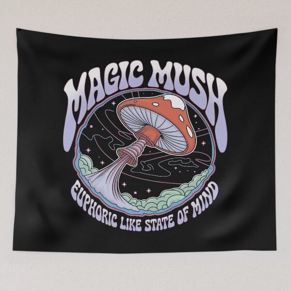 Item preview, Magic Mush Euphoric Like State Of Mind designed and sold by ZAIKY DREAMS.