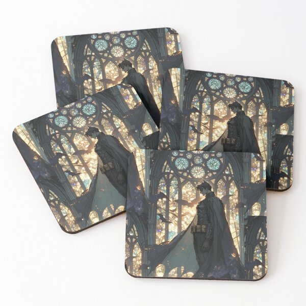 Item preview, Art nouveau dark knight designed and sold by MendaciousMina.