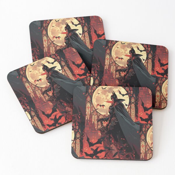 Item preview, Art nouveau dark knight designed and sold by MendaciousMina.