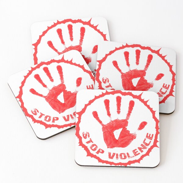 Item preview, Stop violence, campaign against violence designed and sold by AFernandesDSG.