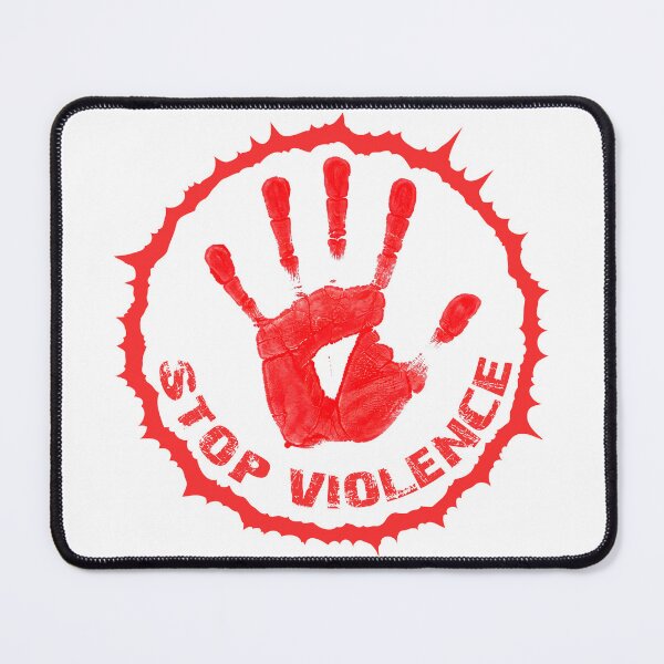 Item preview, Stop violence, campaign against violence designed and sold by AFernandesDSG.