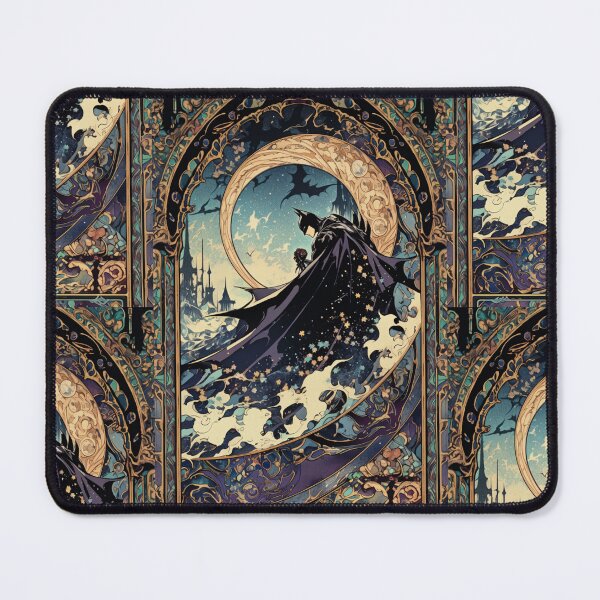 Item preview, Art nouveau dark knight designed and sold by MendaciousMina.