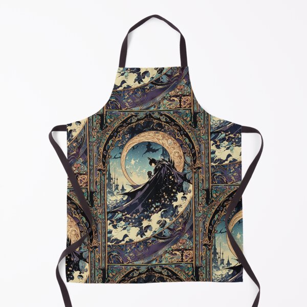 Item preview, Art nouveau dark knight designed and sold by MendaciousMina.