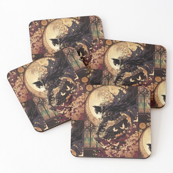 Item preview, Art nouveau dark knight designed and sold by MendaciousMina.