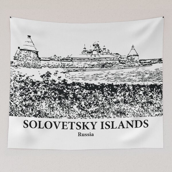 Item preview, Solovetsky Islands - Russia designed and sold by Lakeric Cityscapes.