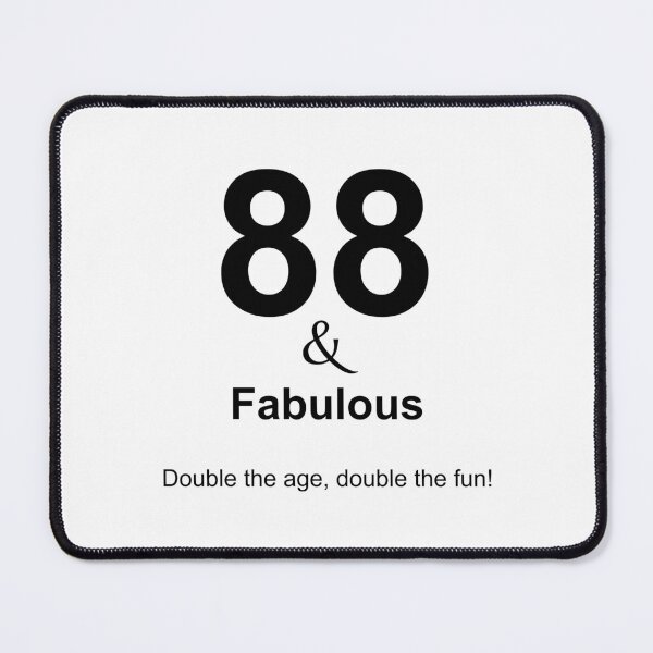 Item preview, 88 & Fabulous, Unique designed and sold by villacreativa.