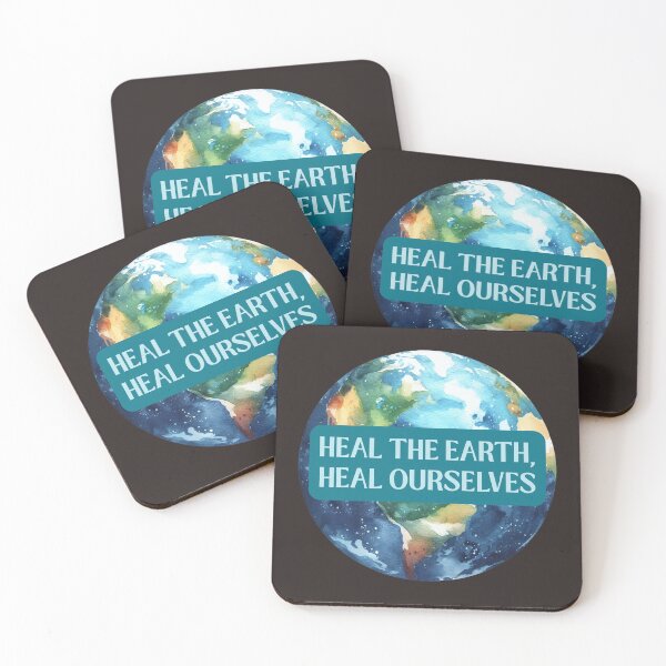 Item preview, HEAL THE EARTH, HEAL OURSELVES designed and sold by DanaTees.