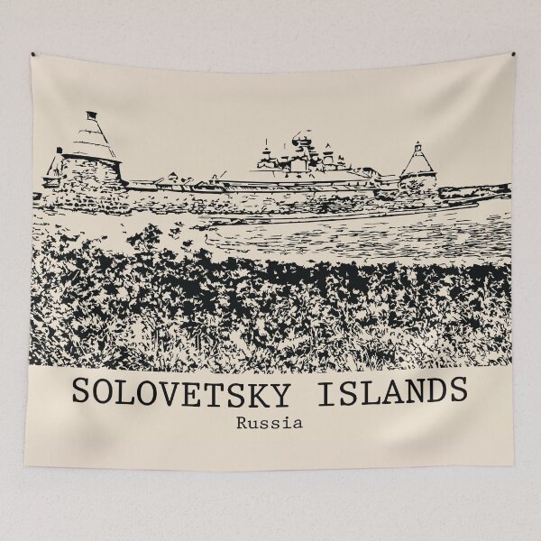 Item preview, Solovetsky Islands - Russia designed and sold by Lakeric Cityscapes.