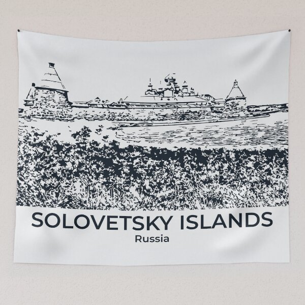 Item preview, Solovetsky Islands - Russia designed and sold by Lakeric Cityscapes.