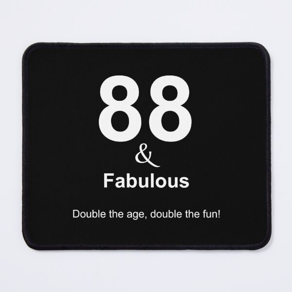 Item preview, 88 & Fabulous, Unique designed and sold by villacreativa.