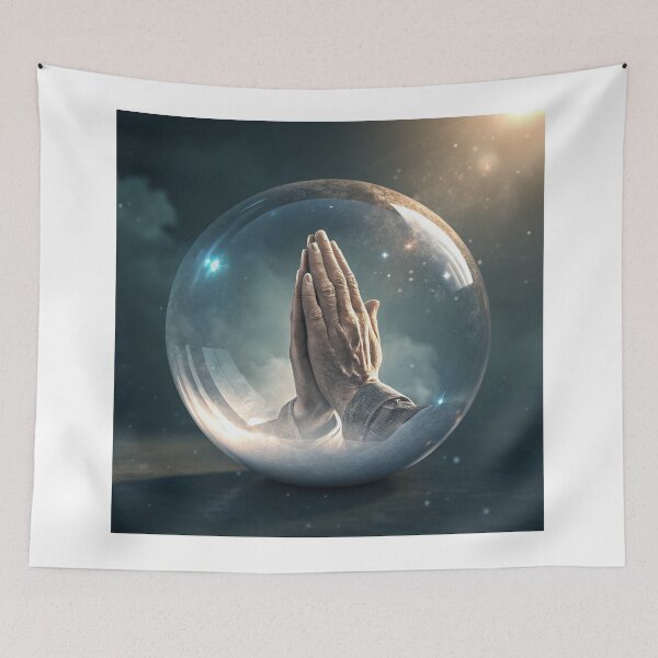 Item preview, Hands of Prayer designed and sold by Uptowns-Crafts.