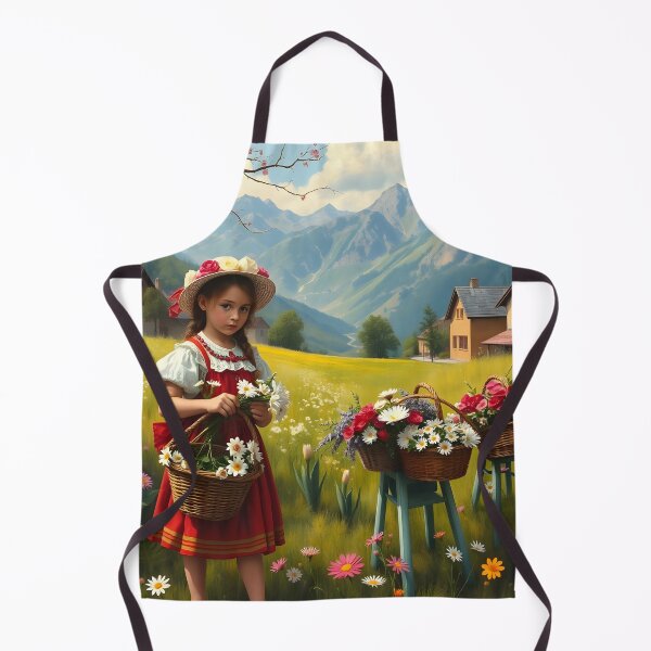 Item preview, The Flower Gatherer designed and sold by amidigiart.
