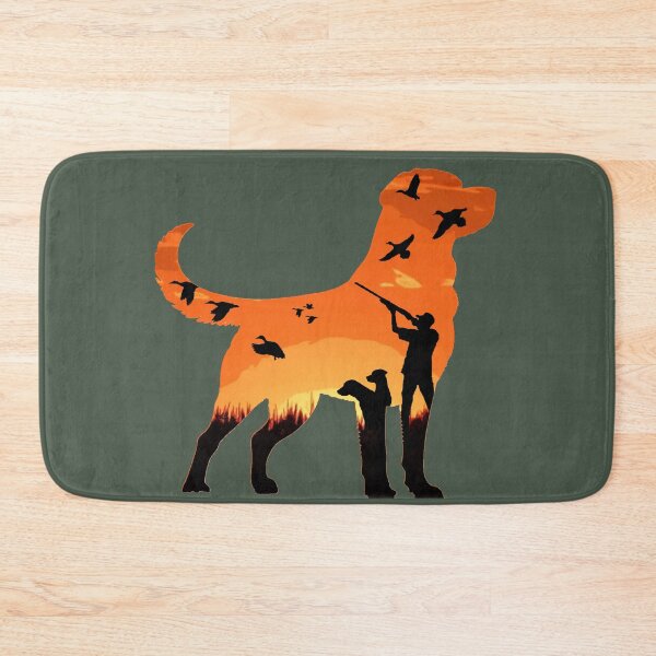 Item preview, Labrador Retriever Silhouette Sunrise Duck Hunter designed and sold by LifeCrush.