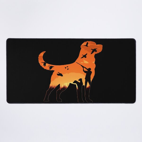 Item preview, Labrador Retriever Silhouette Sunrise Duck Hunter designed and sold by LifeCrush.