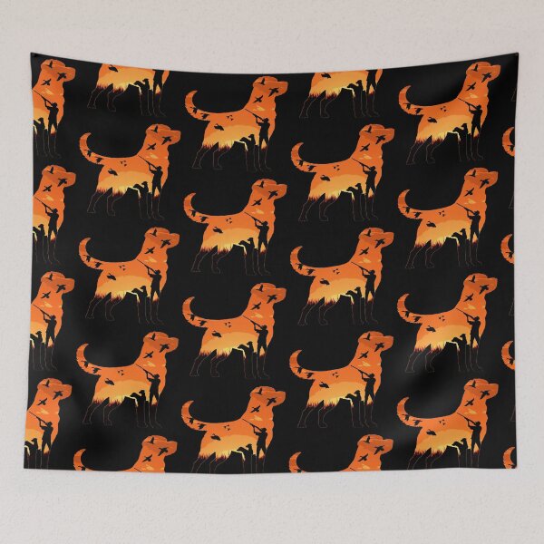 Item preview, Labrador Retriever Silhouette Sunrise Duck Hunter designed and sold by LifeCrush.