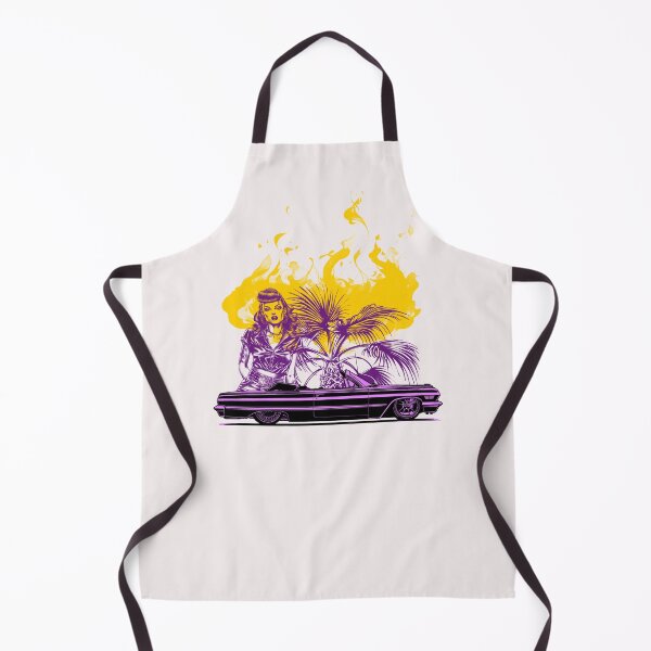 Item preview, Low Rider Car with Cool Girl and Smoke effect designed and sold by JoeVee-Int.