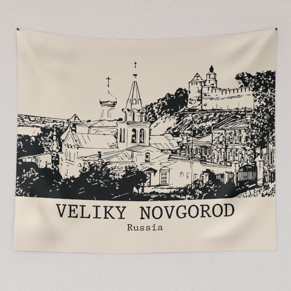 Item preview, Veliky Novgorod - Russia designed and sold by Lakeric Cityscapes.