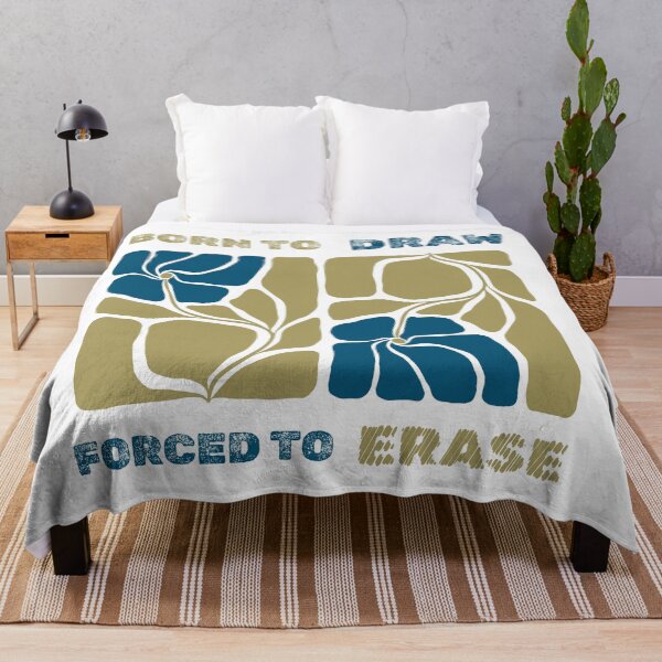 Item preview, Born to Draw, Forced to Erase | Funny Artist & Designer Gift Ideas designed and sold by DigitalMagShop.