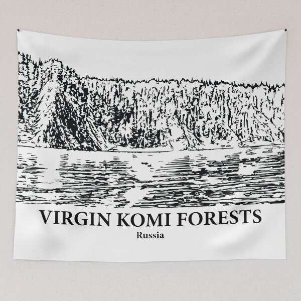 Item preview, Virgin Komi Forests - Russia designed and sold by Lakeric Cityscapes.