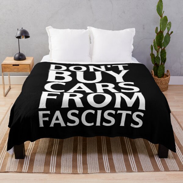 Item preview, Don’t Buy Cars From Fascists Protest  designed and sold by The Junto Shop.
