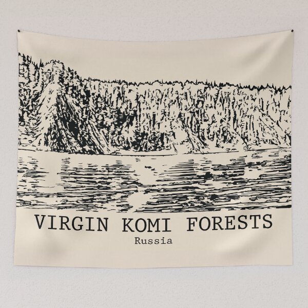 Item preview, Virgin Komi Forests - Russia designed and sold by Lakeric Cityscapes.