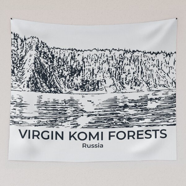 Item preview, Virgin Komi Forests - Russia designed and sold by Lakeric Cityscapes.