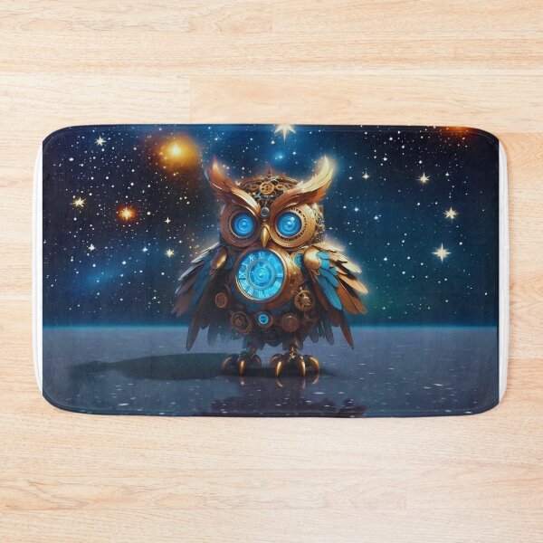 Item preview, steampunk owl starry sky designed and sold by Fantasy-Vibes.