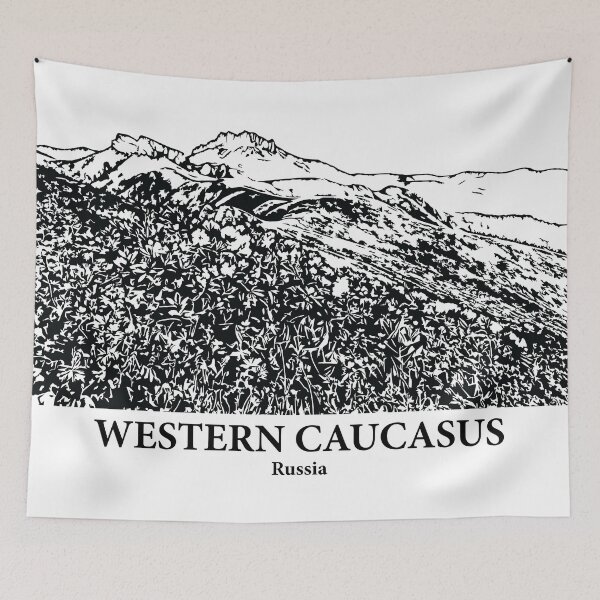 Item preview, Western Caucasus - Russia designed and sold by Lakeric Cityscapes.