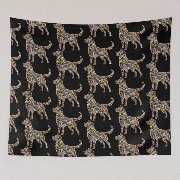 Item preview, Labrador Retriever Silhouette with Flying Ducks designed and sold by LifeCrush.
