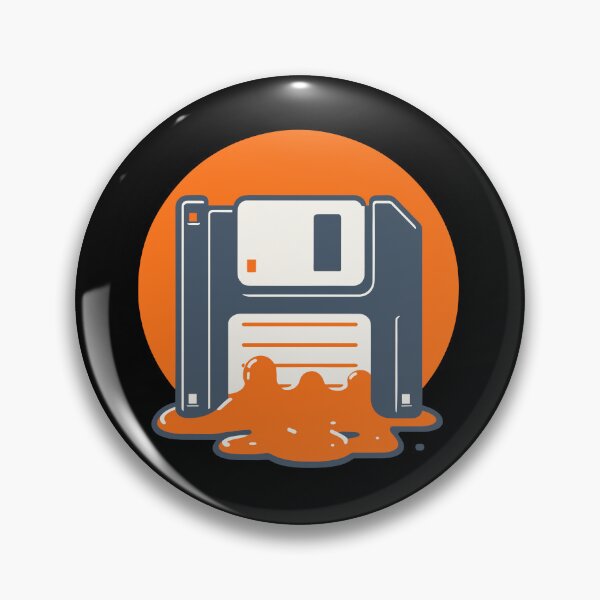 Artikelvorschau, Nostalgische Datenschmelze - Retro-Diskettenkunst entworfen und verkauft von BRU Design.