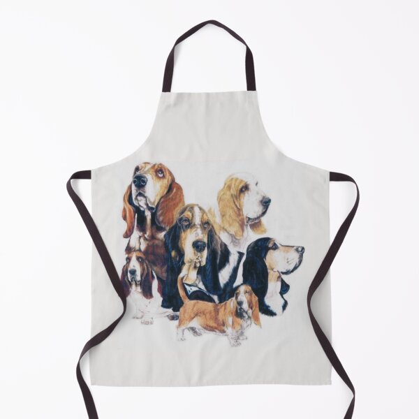 Item preview, Basset Hound Montage designed and sold by BarbBarcikKeith.