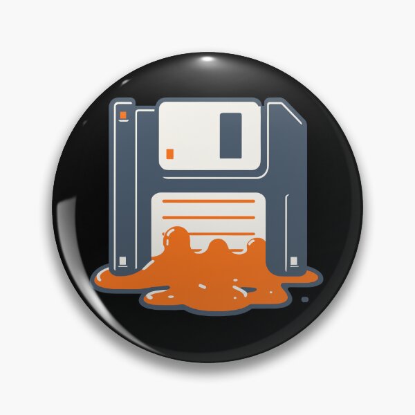 Artikelvorschau, Digital Memory Drip - Schmelzende Diskette entworfen und verkauft von BRU Design.