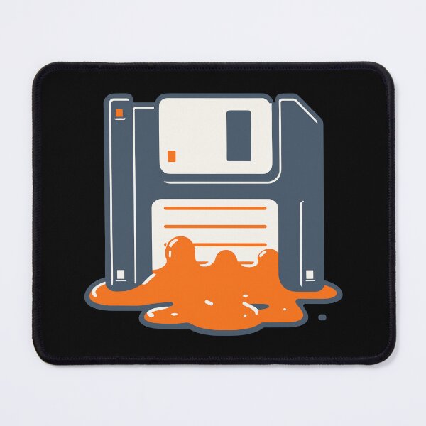 Artikelvorschau, Digital Memory Drip - Schmelzende Diskette entworfen und verkauft von BRU Design.