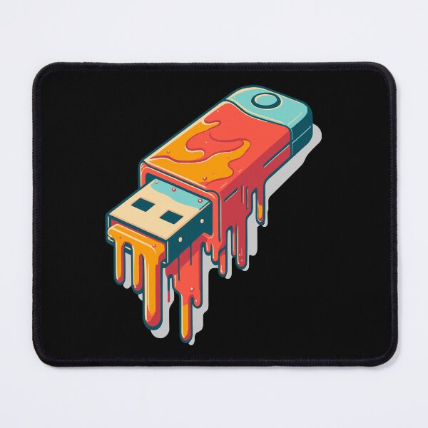 Item preview, Digital Meltdown - Liquid USB Art designed and sold by BRU Design.