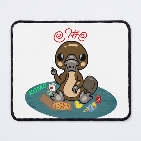 Item preview, Komo the platypus  designed and sold by Britney Mahaffey.